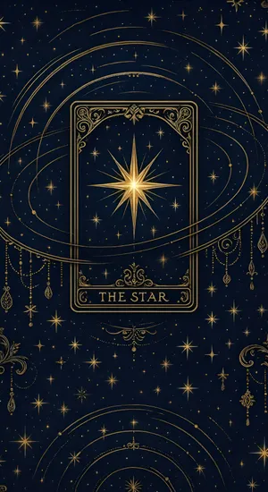 The Star Tarot Card Wallpaper