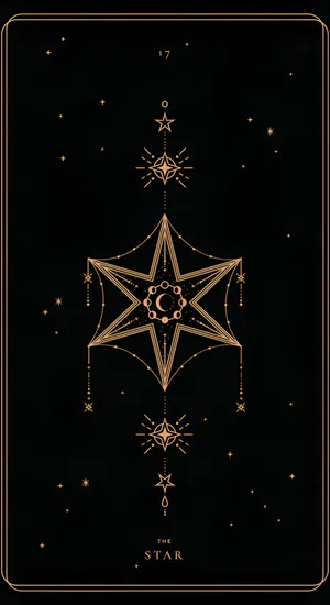 The Star Tarot Card Wallpaper