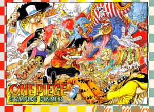 The Straw Hat Pirates Together Again In 'one Piece Stampede' Wallpaper