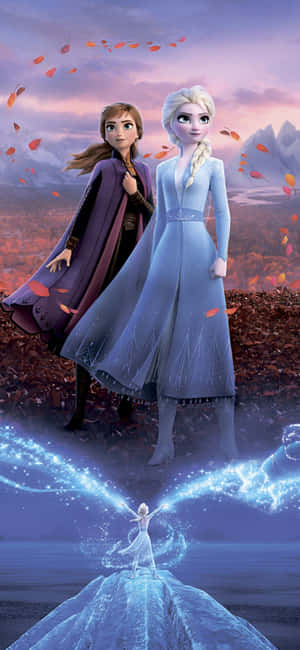 The Striking Beauty Of Elsa's White Dress From Frozen 2 Wallpaper