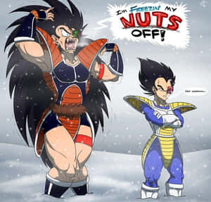 The Strong And Powerful Raditz Wallpaper