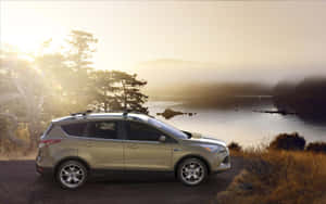 The Stunning 2022 Ford Escape In Action Wallpaper