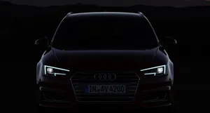 The Stunning Audi A4 In Motion Wallpaper