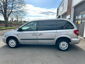 The Stunning Chrysler Voyager In Motion Wallpaper