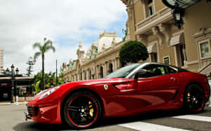 The Stunning Ferrari 599 Gtb Fiorano In All Its Glory Wallpaper
