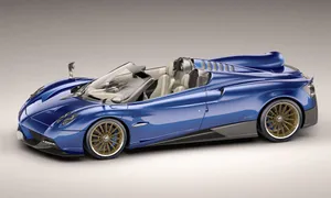 The Stunning Pagani Zonda Hp Barchetta In Action Wallpaper