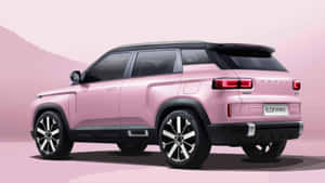 The Stylish And Modern Geely Icon Suv On Road Wallpaper