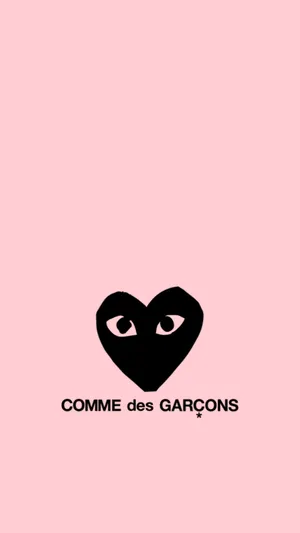 The Stylish Streetwear Of Cdg Play Is Perfect For Any Occasion. Wallpaper