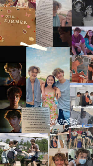 The Summer I Turned Pretty Collage Wallpaper