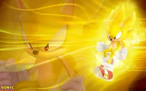 The Super-fast Super Sonic Wallpaper