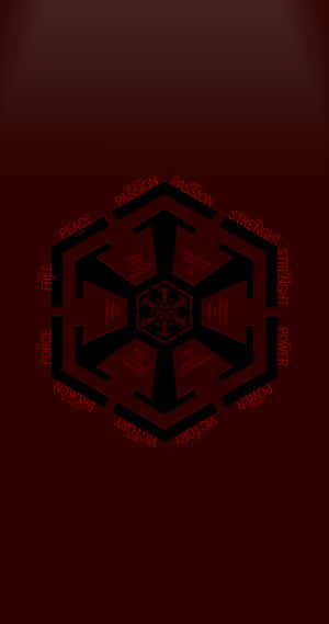 “the Symbol Of The Galactic Empire” Wallpaper