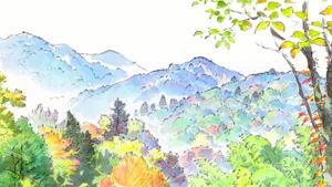 The Tale Of The Princess Kaguya - Beautiful Scenery Wallpaper