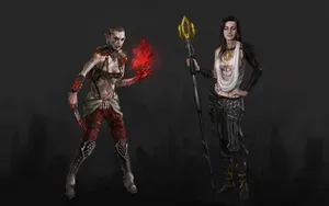 The Team Of Heroes - Mass Effect Characters Wallpaper