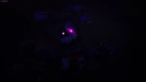 The Terrifying Nightmare Freddy From Five Nights At Freddy's Wallpaper