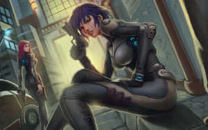 The Thinking Machine - Ghost In The Shell Logicoma Wallpaper