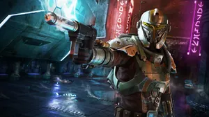 The Thrilling Adventure Of Bounty Hunters Wallpaper