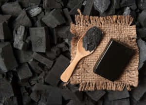 The Traditional African Cure-all, Black Soap. Wallpaper