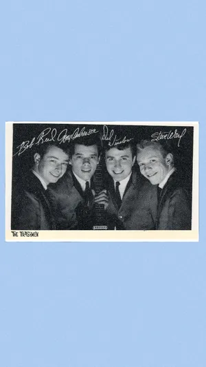 The Trashmen Band Photo Wallpaper