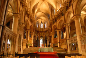 The Trinity Chapel At Canterbury Cathedral Wallpaper