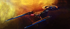 The U.s.s. Discovery, A Ship From The Future Wallpaper