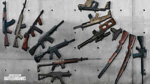 The Ultimate Arsenal Of Pubg Guns Wallpaper