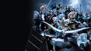 The Ultimate Gathering Of Final Fantasy Characters Wallpaper