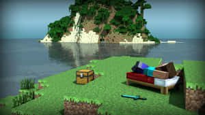 The Ultimate Minecraft Survival Adventure Wallpaper