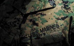 The United States Marine Corps: Always Ready To Serve. Wallpaper