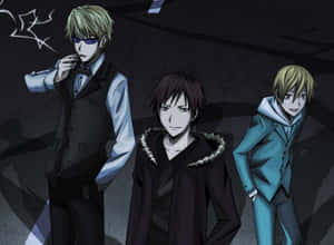 The Unstoppable Shizuo Heiwajima In Action Wallpaper