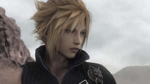 The Valiant Cloud Strife From Final Fantasy Vii Wallpaper