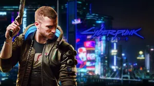 The Vibrant World Of Cyberpunk 2077 Characters Wallpaper