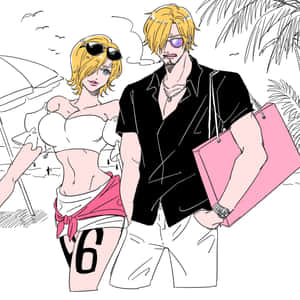 The Vinsmoke Family, Unified And Ready For Action Wallpaper