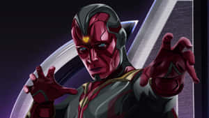 The Vision Avenger - Unleashed And Unabated Wallpaper