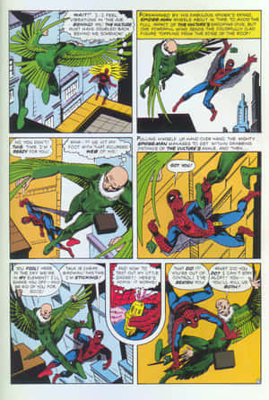 The Vulture In Its Natural Habitat Wallpaper