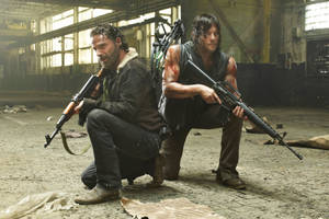 The Walking Dead Alert Duo Wallpaper