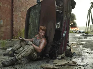 The Walking Dead Hiding Abraham Wallpaper