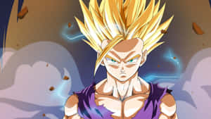 The Warrior-like Trunks Of Dragon Ball Z Wallpaper