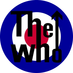 The Who Rock Band Logo Wallpaper