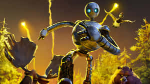 The Wild Robot Adventure Wallpaper