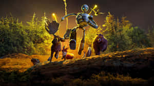 The Wild Robot Adventure Wallpaper