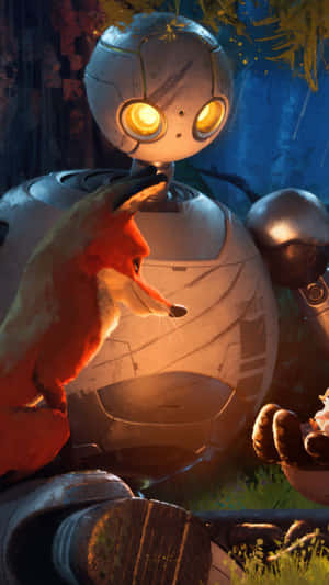 The Wild Robot Friendship Wallpaper