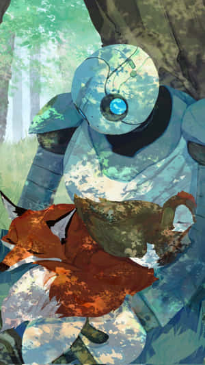 The Wild Robot Friendship Wallpaper