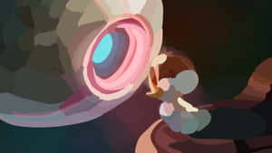 The Wild Robot Meeting Wallpaper