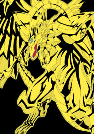 The Winged Dragon Of Ra, A Powerful Egyptian God Card In Yu-gi-oh! Wallpaper