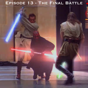 The Wise Jedi Master Qui-gon Jinn Wallpaper