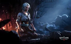 The Witcher 3 Wild Hunt Ciri Character Wallpaper