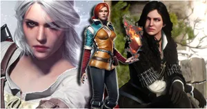 The Witcher Characters Gathered For An Epic Scene Wallpaper
