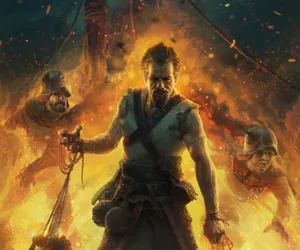 The Witcher Gwent Duel Under Moonlight Wallpaper