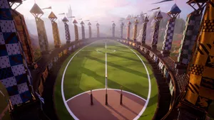 The Wizarding World Of Hogwarts Quidditch Pitch