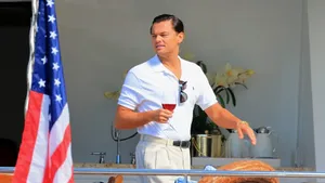 The Wolf Of Wall Street, Leonardo Dicaprio In The Iconic Movie Wallpaper